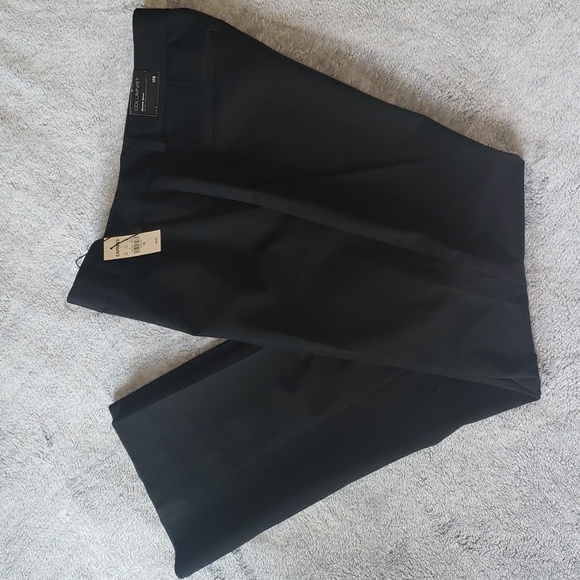 Express Columnist Barely Boot Mid Rise Black Pant 12 Short NWT - Picture 5 of 11